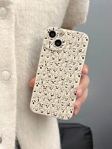 1入組萬聖節幽靈霧面手機殼，適用於iPhone - 彩色 - 查看 3