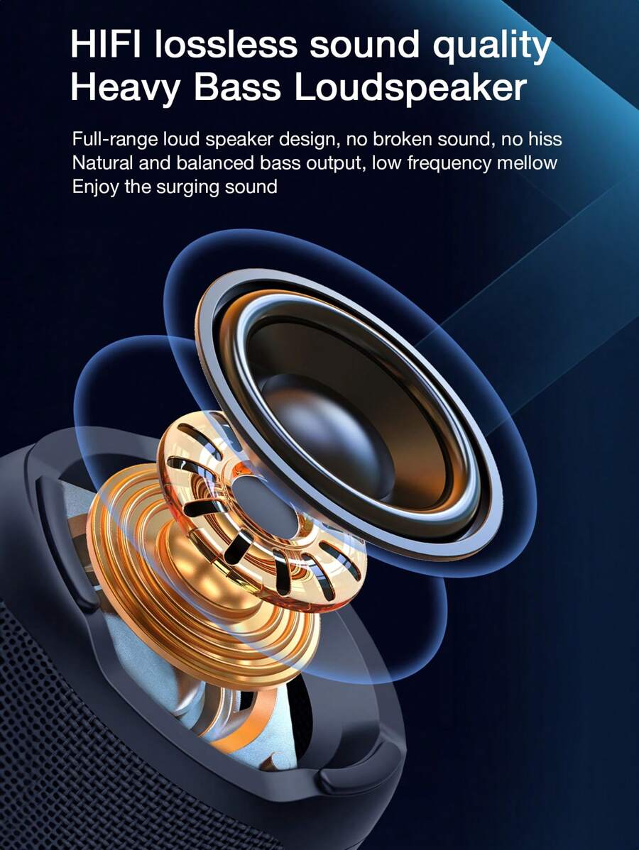 ZEALOT ZEALOT Wireless Speaker IPX7 Waterproof Wireless Speaker With