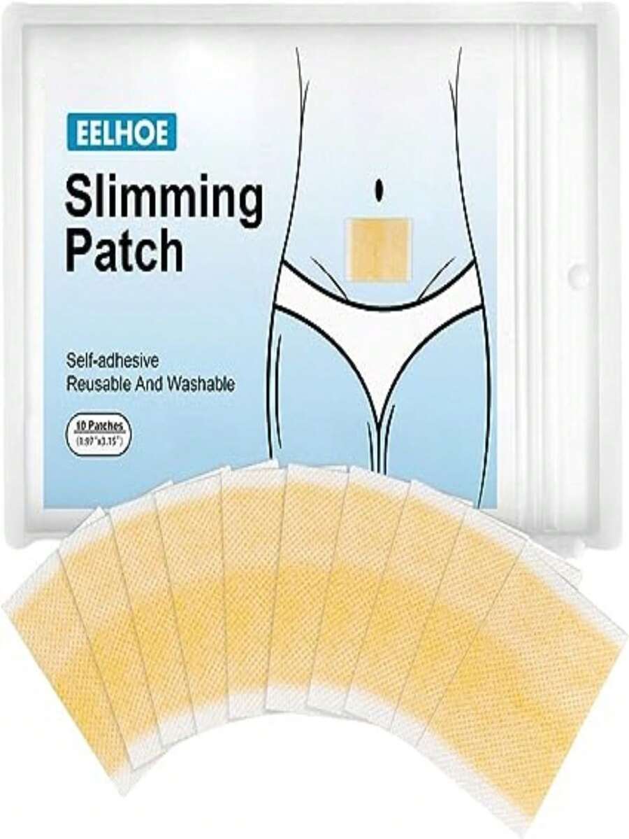 Slim Patch Chinese Medicine Patches For Fat Removal - 藍色 - 查看 1