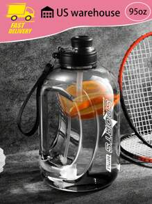 1 bình nước thể thao dung tích lớn 2800ml/95oz - màu đen - Xem 1