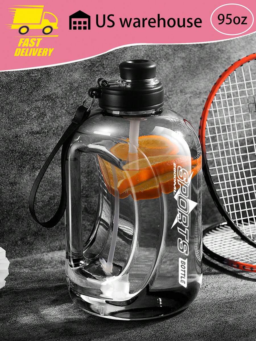 1 bình nước thể thao dung tích lớn 2800ml/95oz - màu đen - Xem 1