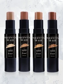 蕾絲假髮打結修復者,蕾絲染色修復膏,附刷子便攜式,髮色修飾膏,無漂白,適用於前部位置,髮線假髮,中棕色-02 - 摩卡棕 - 查看 7