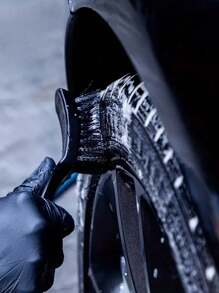 Tire Brush, Hard Bristle Brush, Car Detailing Brush, Multi-functional Cleaning Brush For Car Foot Mat And Fabrics