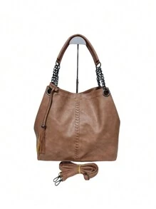 Women Tote Bags - 粉色 - 查看 1