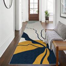 洗衣房地毯長廊地毯走道地墊廚房墊軟式不滑防滑膠機洗樓梯地氈跑道適用於大廳客廳臥室陽台硬木地板 - 淺灰色 - 查看 1