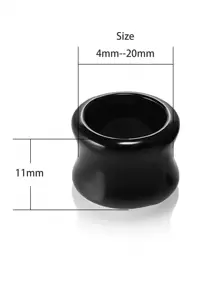 3 đôi Đen Trắng Trong sáng Mỗi Màu sắc 1 đôi Acrylic Tai Đường hầm phích cắm Và Đồng hồ đo Flesh Xuyên Mở rộng Phích cắm Hoa tai - Nhiều màu - Xem 4