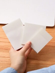 1 tờ ghi chú trong suốt dành cho tin nhắn, ghi chú bài tập về nhà, bảng ghi chú. Thích hợp cho sinh viên, công nhân cổ trắng và sử dụng trong gia đình - Trong sáng - Xem 7