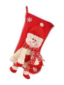 Boys' Christmas Stockings - Red - View 2