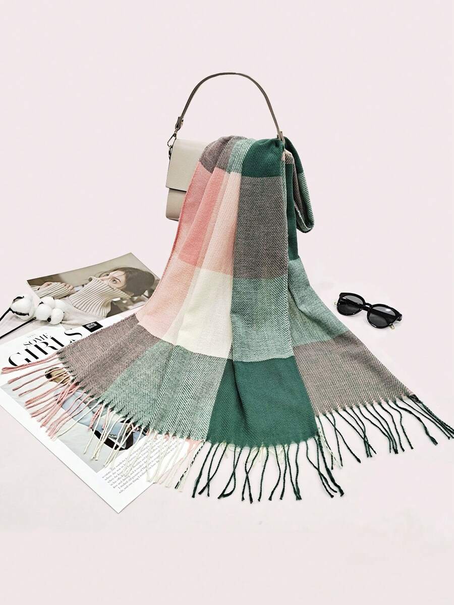 Khăn quàng cổ nữ Giải trí Hằng ngày - Nhiều màu - Xem 1
