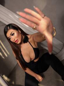 Women Jumpsuits - 黑色 - 查看 3