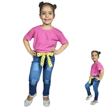 Young Girls Pants - Blau - Übersicht 2