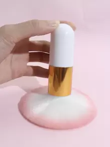 1支大号散粉刷，多功能化妆刷，可用于定妆或指甲粉，蓬松便携，可用作粉底刷、遮瑕刷、腮红刷、修容刷、古铜粉刷、散粉刷等。 - 彩色 - 查看 7