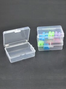 12pcs Transparent Portable Storage Box Suitable For Jewelry & Component Organizing - Clear - View 5