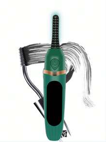 Rizador de pestañas eléctrico con pantalla digital control de temperatura - Verde - Ver 3