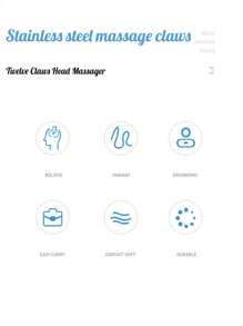 Wire Head Massager Soul Extractor Twelve Claws Relaxing Head Massager 6 Colors Available 1pc,School,Back To School,Travel,Travel Essentials,Home Essentials,Spa,Massage Tool,Massage,Massager,Spa