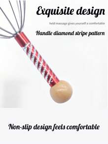 Wire Head Massager Soul Extractor Twelve Claws Relaxing Head Massager 6 Colors Available 1pc,School,Back To School,Travel,Travel Essentials,Home Essentials,Spa,Massage Tool,Massage,Massager,Spa