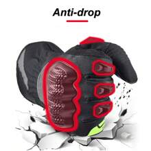 SUOMY Motorcycle Gloves Winter Warm Waterproof Winproof Motorbiker Motocross Racing Riding Bike Gloves - Black - View 4
