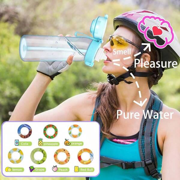 1pc Air Bottle Up, AirUp Bottle Starter Set, Drinking Bottle 650ML