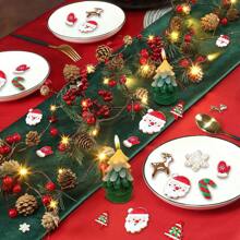 Christmas Garland Lights String, Red Berries Pine Cones Pine Needles, Xmas Decorative Lights For Home Table Fireplace Christmas Decor Christmas Gift Thanksgiving Christmas Tree Decor Ornaments Christmas Light Bedroom Decor Home Decor Party Decor Holiday Festival Room Decor