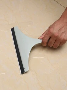 3pcs Blue Soft Glass Cleaning Squeegee, Suitable For Window Mirror Cleaning - Blue - View 3