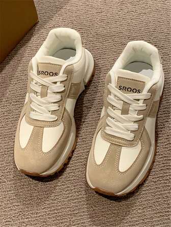 2023 New Style Women's Sporty Casual Shoes With Increased Height, Breathable Sneakers For Women