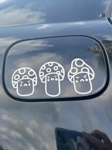 Sticker bên ngoài Nhãn dán xe - trắng - Xem 1