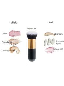 1支多功能化妝刷,適用於粉、腮紅、散粉