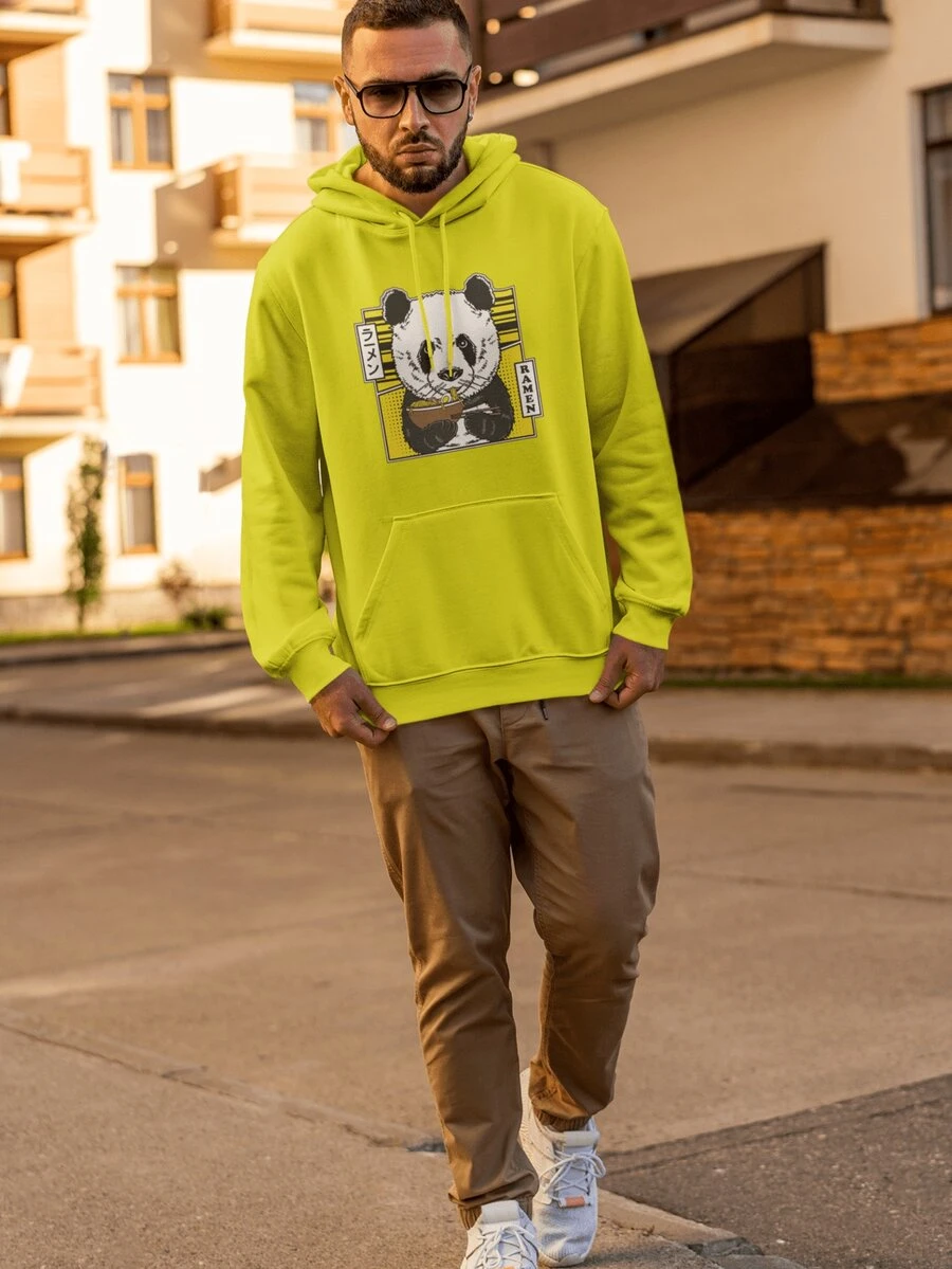 Men Sweatshirts - Màu vàng - Xem 1