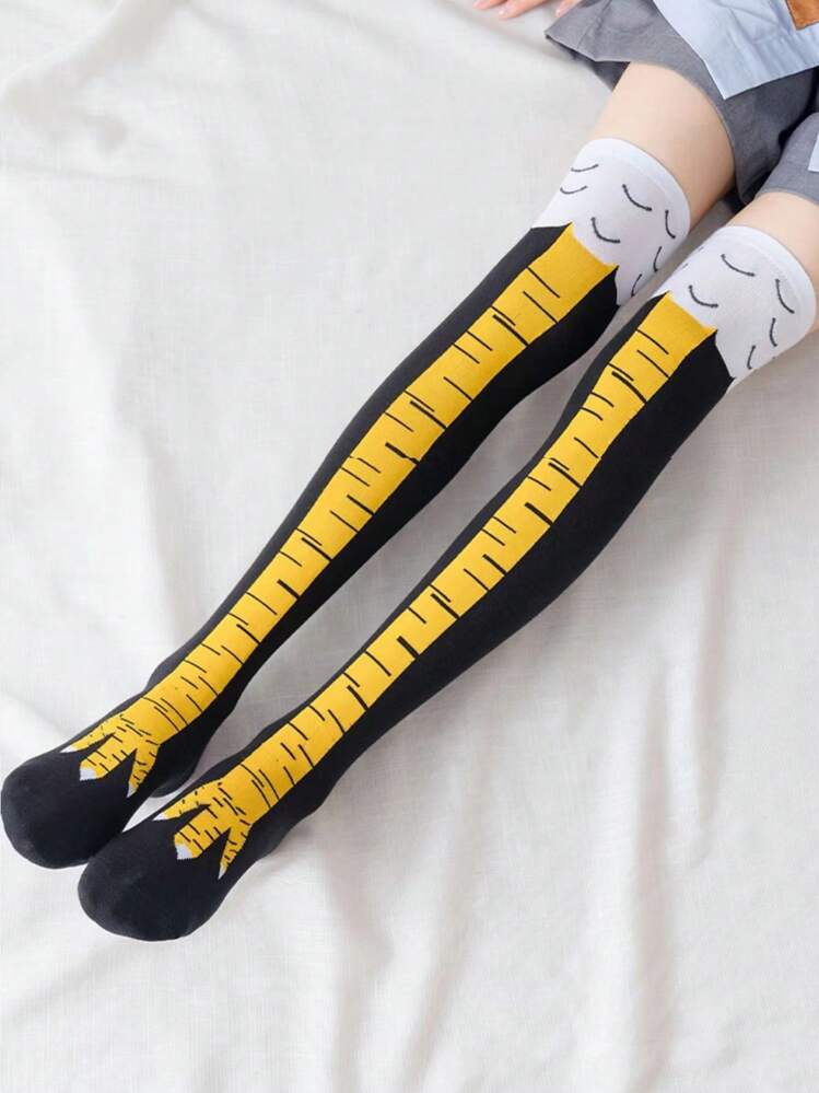 Calcetines de para chicas, medias finas hasta la rodilla para niños de
