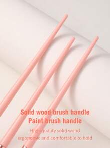 12支装化妆刷套装，优质合成毛眼影晕染刷套装，面部及眼部化妆工具，化妆刷套装，化妆刷组合，化妆刷套装，全套化妆刷，化妆刷套装，全套化妆工具，化妆刷套装，化妆刷套装，化妆礼盒套装 - 彩色 - 查看 5