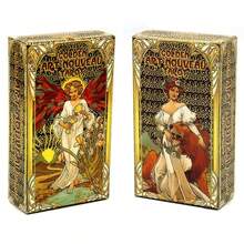 78入組金箔藝術遊戲卡,適用於桌上遊戲