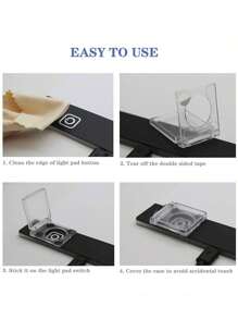 鑽石畫配件,觸碰式按鈕保護套 - 無色 - 查看 8