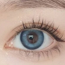 1 Pair Ginger Blue Contact Lenses Cosmetic Contact Lenses 14.2mm Soft Lens 6 Months of Use - Mint Blue - View 8
