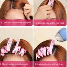 Pinza para dar volumen a la raíz del cabello, estilo coreano, Clip de separación, Clip de estilo Natural e Invisible, accesorio para rizar el cabello, accesorios para el cabello, 1 pieza - Rosa - Ver 3