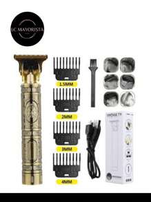 Rasuradora Para Cortar Cabello, - Dorado - Ver 2