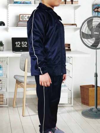 Conjunto Pants Escolar Uniforme de Tela Brillosa y Fresca Sport Tock Tallas 4 a 16 + Tallas de Adulto CH MED GDE