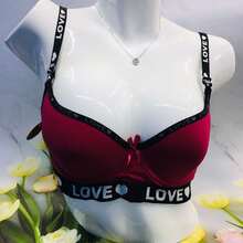 Brasier de Encaje Bebe Push Up love - Multicolor - Ver 2