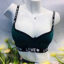 Brasier de Encaje Bebe Push Up love - Multicolor - Ver 3