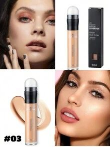 2 X 4 Color Concealer Pencils And Concealer Sticks Moisturizing Makeup Concealer Liquid Concealer, 2 Piece Long Lasting Waterproof Pink Up Makeup Face Makeup Product Pink Up Concealer - #01+#03 - View 3