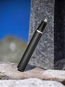 Depilador eléctrico para los vellos de la nariz recargable - Negro - Ver 1