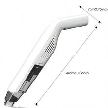 CascadeVac Wireless White Car Vacuum Cleaner - White - View 2