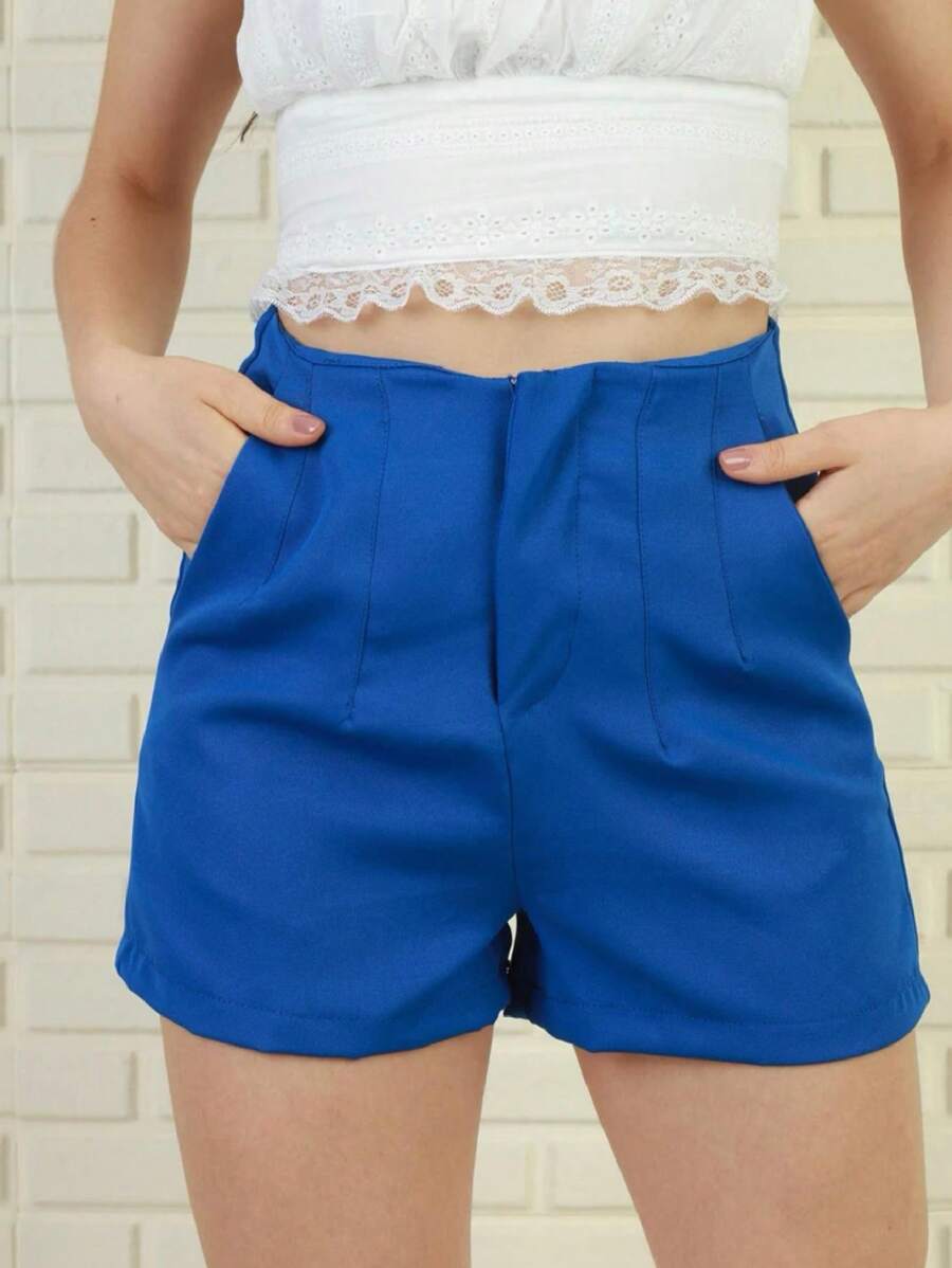 Women Shorts - Xanh đậm - Xem 1