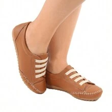 Women Casual Shoes - Camel - View 1