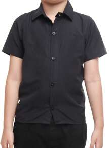 Young Boys Shirts - màu đen - Xem 2