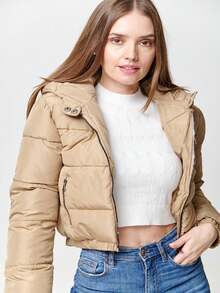 CHAMARRA CORTA DAMA FAIRY - Camel - Ver 2