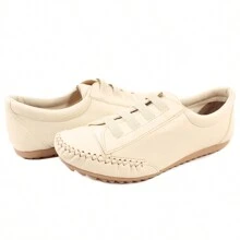 Women Casual Shoes - Beige - View 2