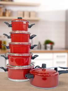 Cookware Sets - Czerwony - Zobacz 1