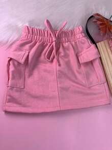 Young Girls Skirts - 淺粉色 - 查看 2