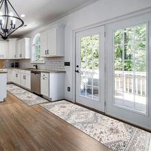 Laundry Room Rug Long  Hallway Rug Runner Kitchen Mat, Soft Non Slip Machine Washable Stair Carpet Runner for Hall Living Room Bedroom Sunroom Hardwood Floors - Multicolor - View 7