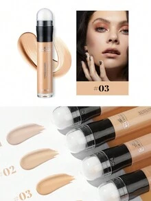2 X 4 Color Concealer Pencils And Concealer Sticks Moisturizing Makeup Concealer Liquid Concealer, 2 Piece Long Lasting Waterproof Pink Up Makeup Face Makeup Product Pink Up Concealer - #01+#03 - View 6